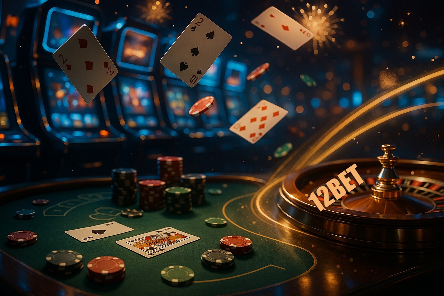 Jogos emocionantes no 12BET